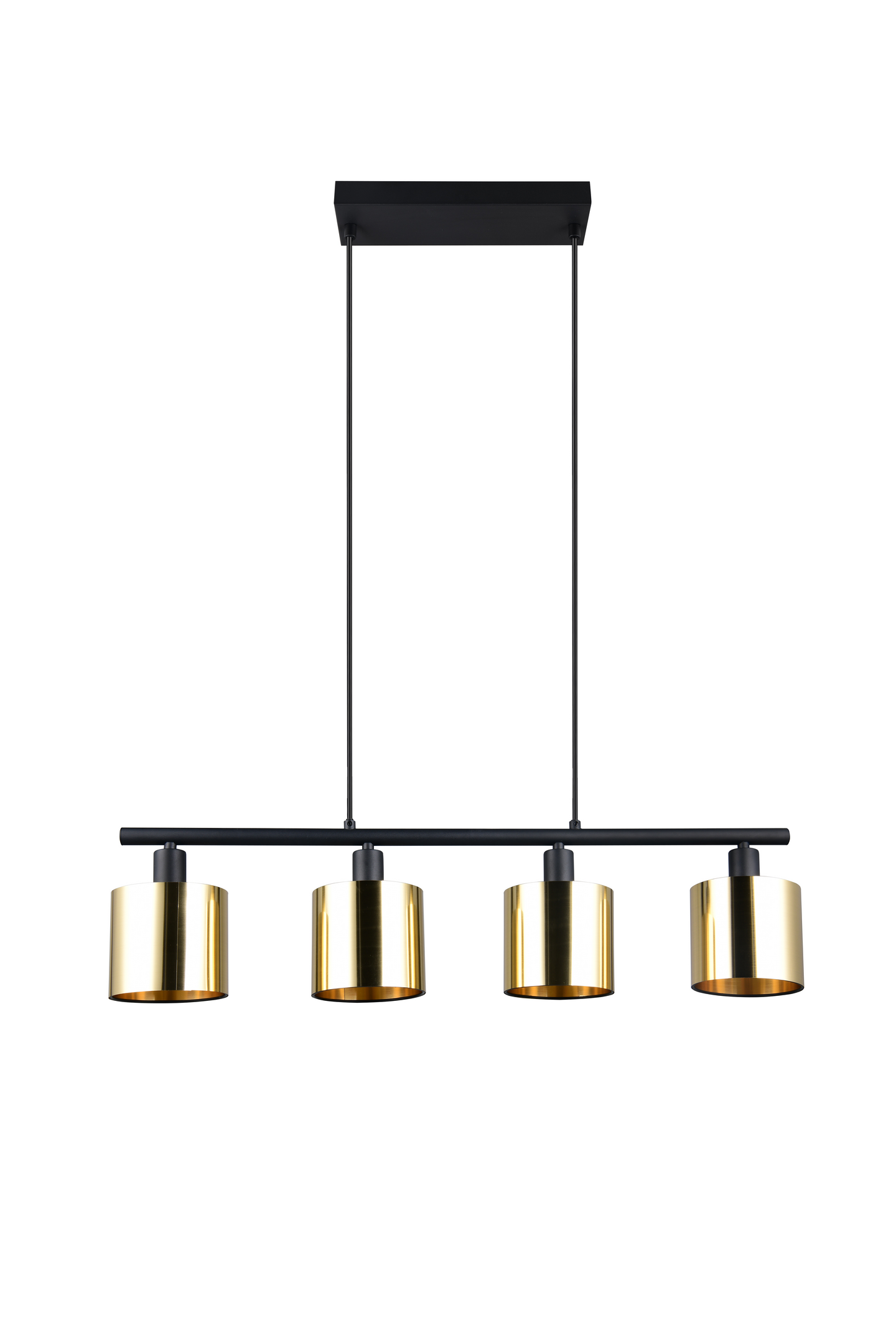 Riippuvalaisin TRIO Jason E14 4-os musta/kulta
