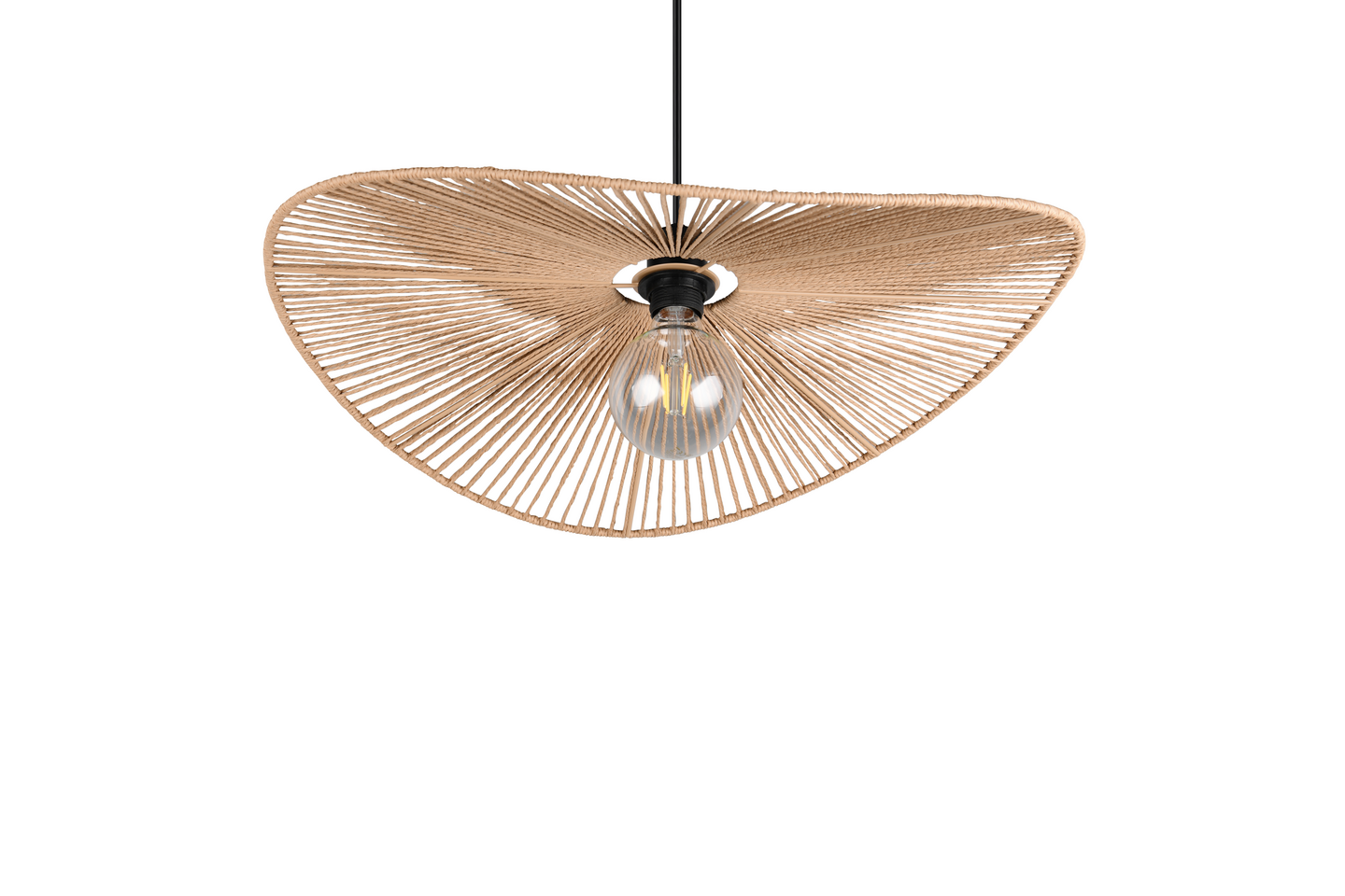 Riippuvalaisin TRIO Laurine E27 58cm ruskea