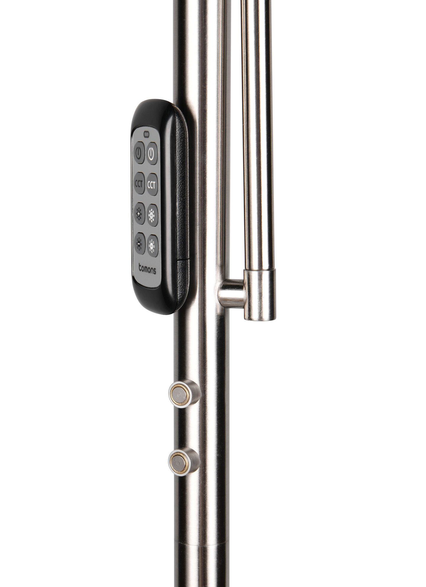 Lattiavalaisin TRIO Palermo led 5W 500lm harjattu teräs lukuvalolla