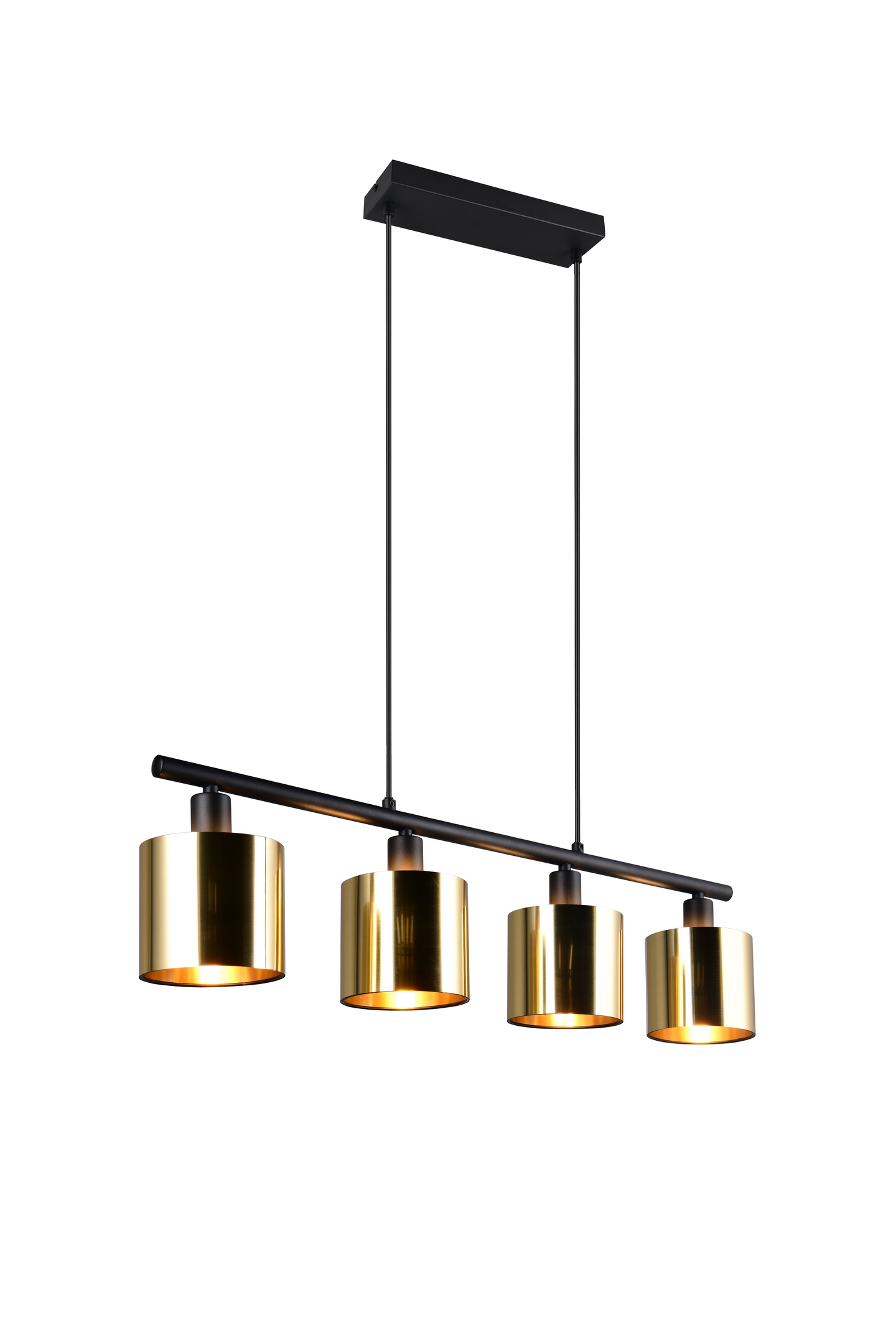 Riippuvalaisin TRIO Jason E14 4-os musta/kulta