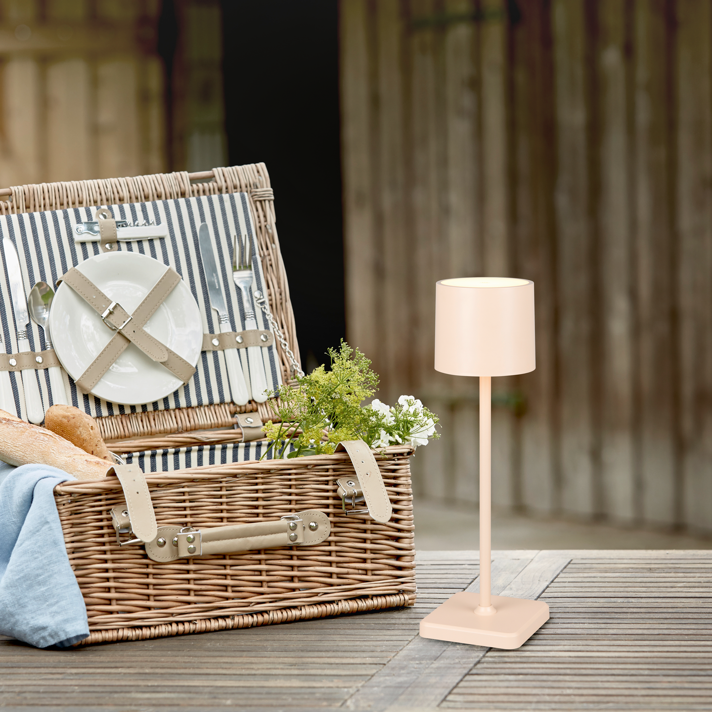 Ulkopöytävalaisin TRIO Fernandez led 1,5W 130lm hiekka