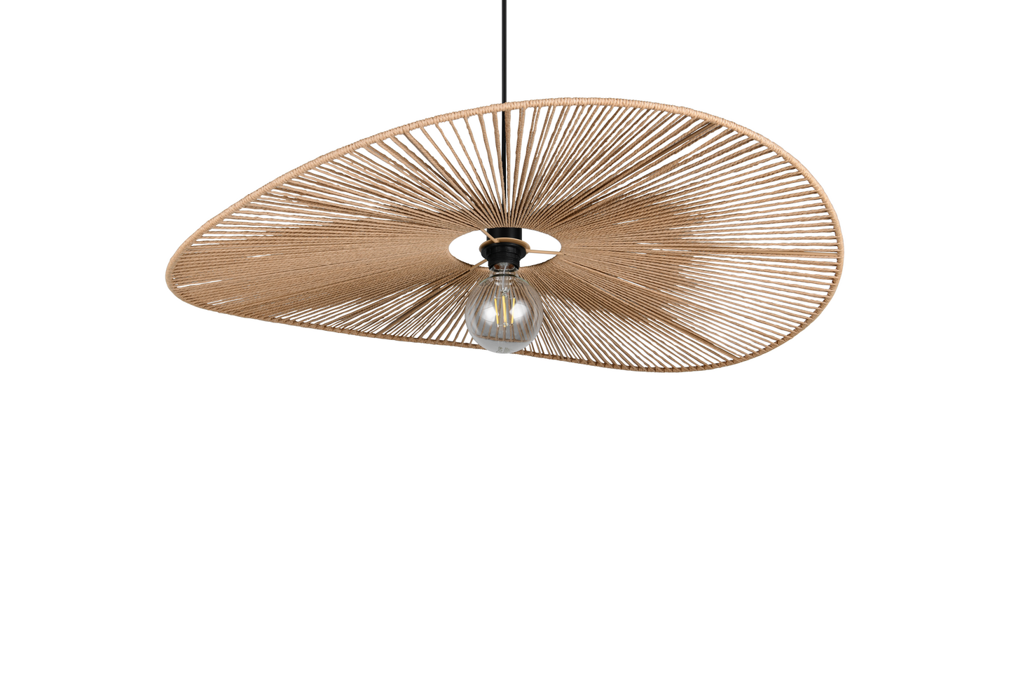 Riippuvalaisin TRIO Laurine E27 78cm ruskea