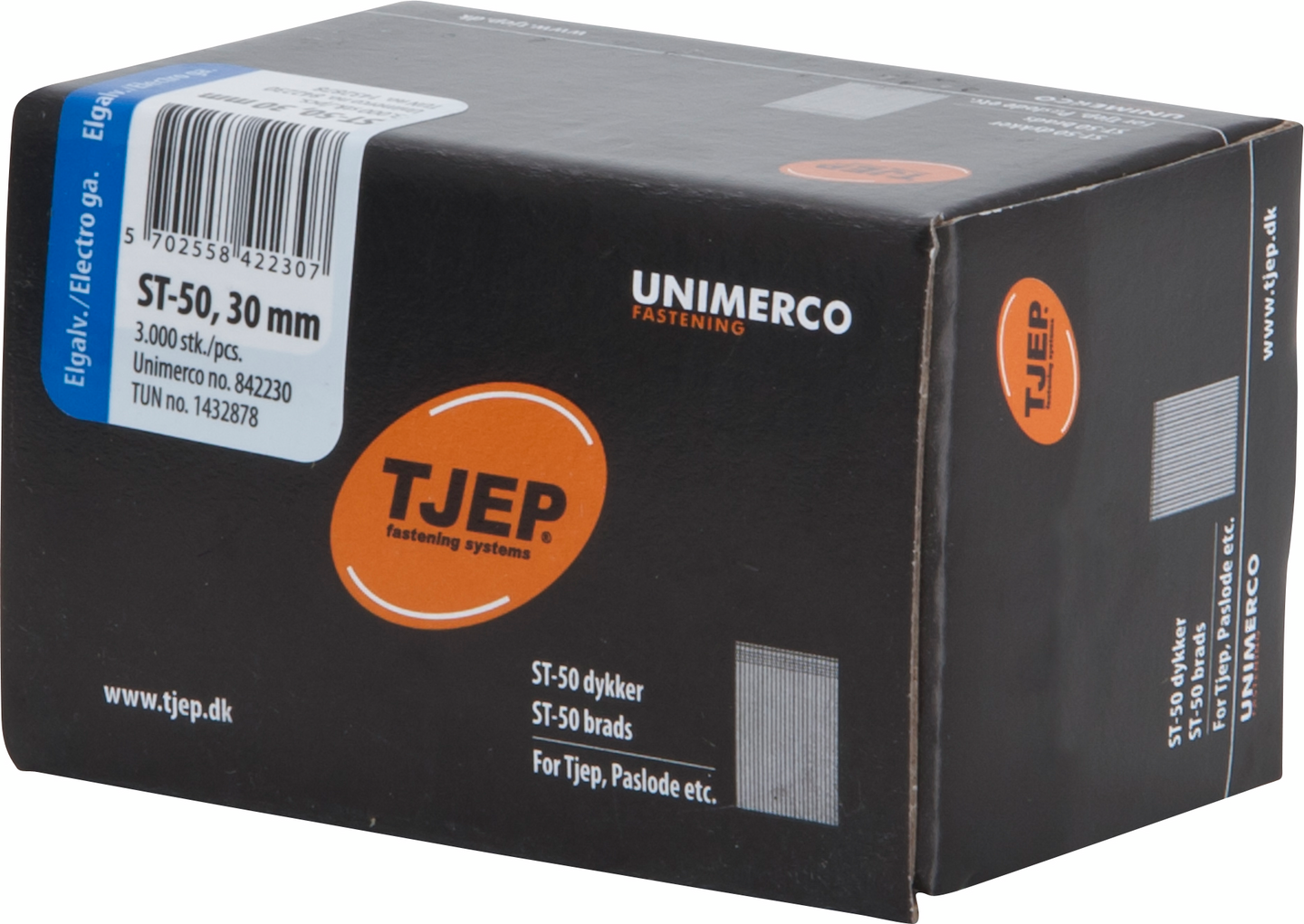 Betoniviimeistelynaula TJEP 30mm karkaistu sähkösinkitty 3000kpl