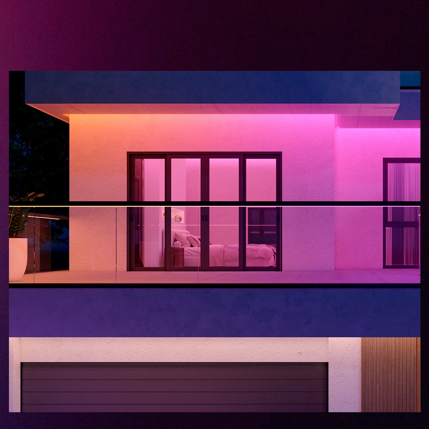 Led-valonauha PHILIPS HUE Flux ulkokäyttöön 6m 3000lm 1000-20000K