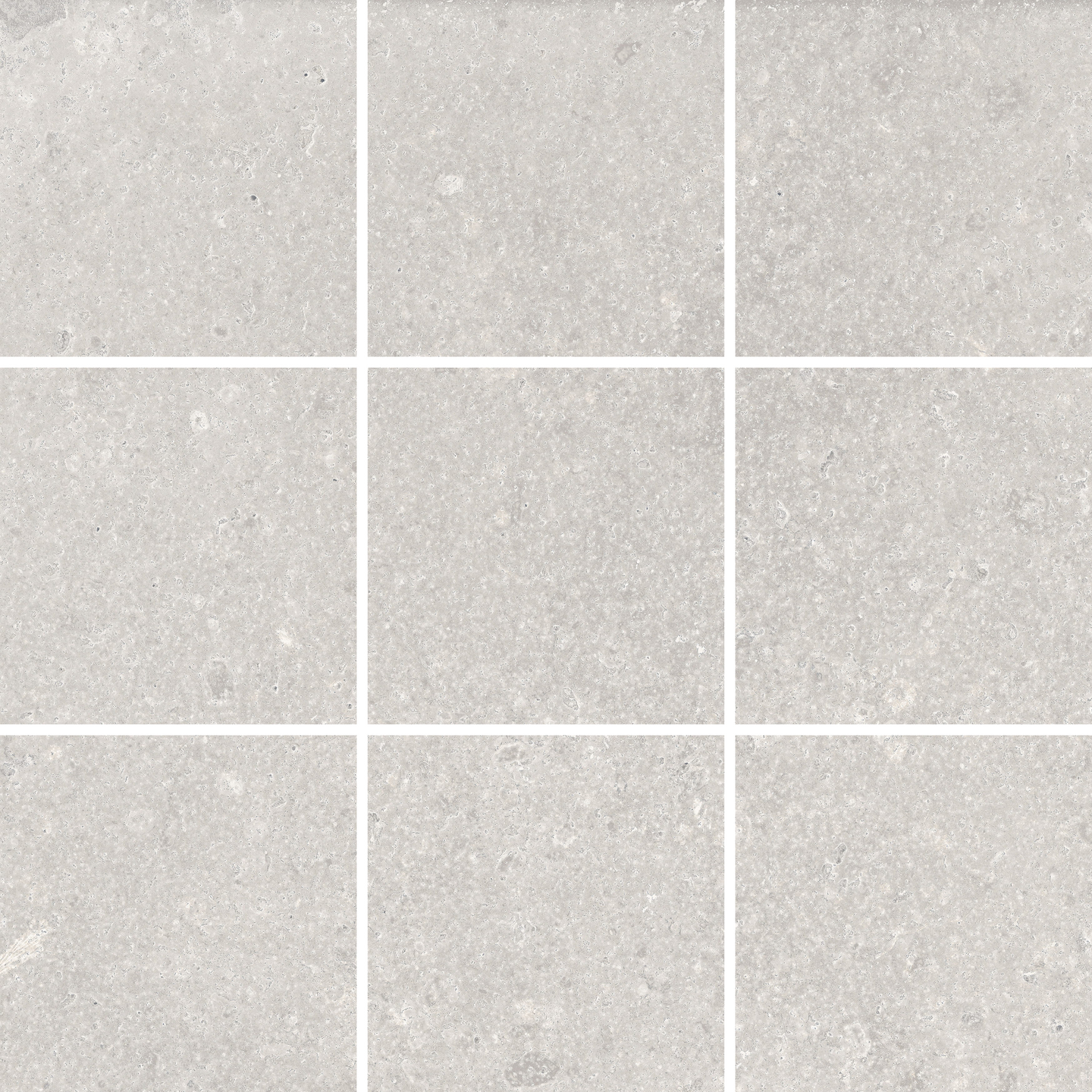 Lattialaatta Cello Royalstone 10x10 vaaleanharmaa matta R10B 1,0m²