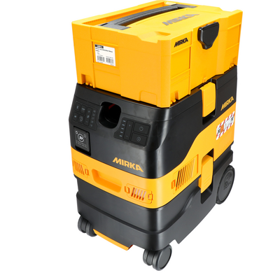 Muovisalkku Mirka 400x300x158mm keltainen