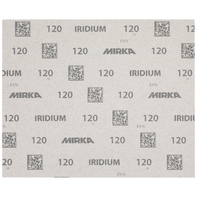 Hiomapaperi Mirka Iridium HS 230x280mm P120 25kpl