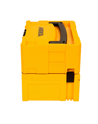 Muovisalkku Mirka 400x300x158mm keltainen