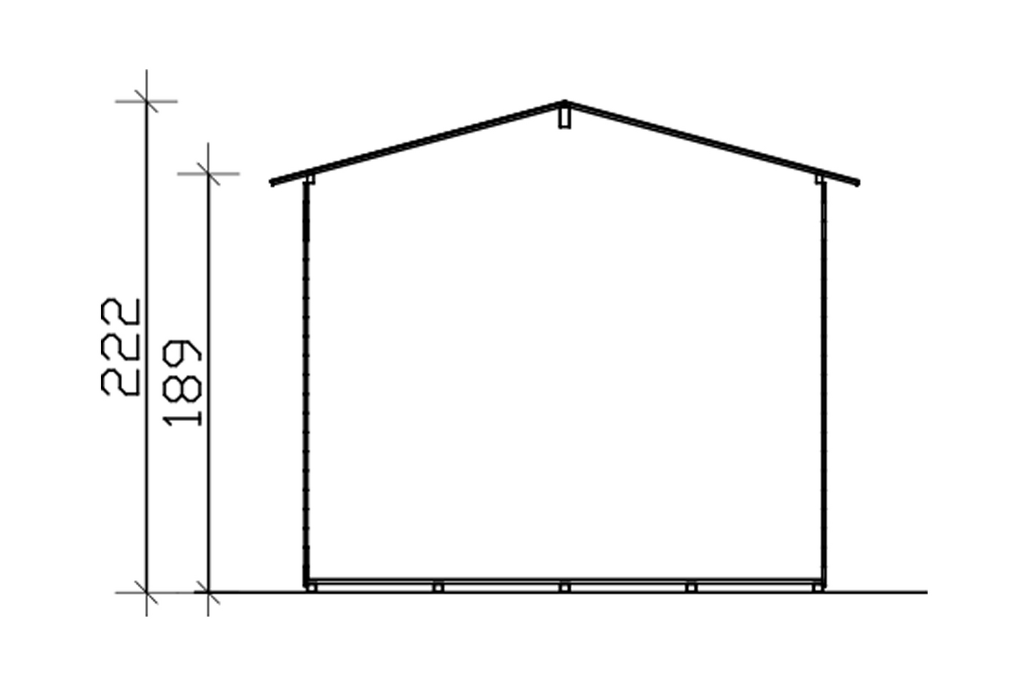 Piharavarasto Goodiy Kalmar 4,4m2