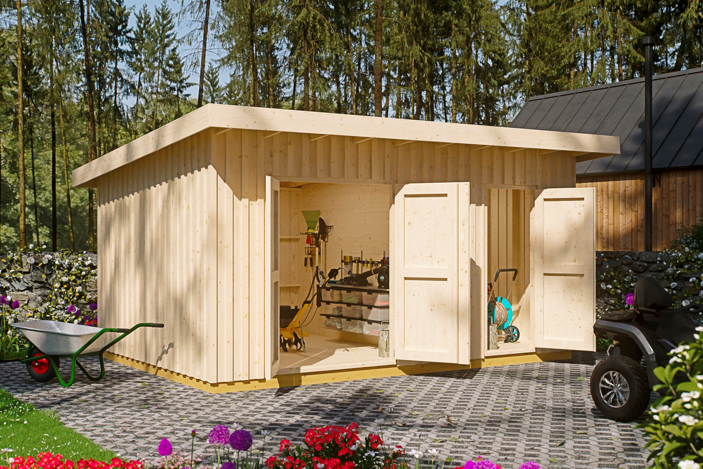 Varasto Cello Herning 500x350cm