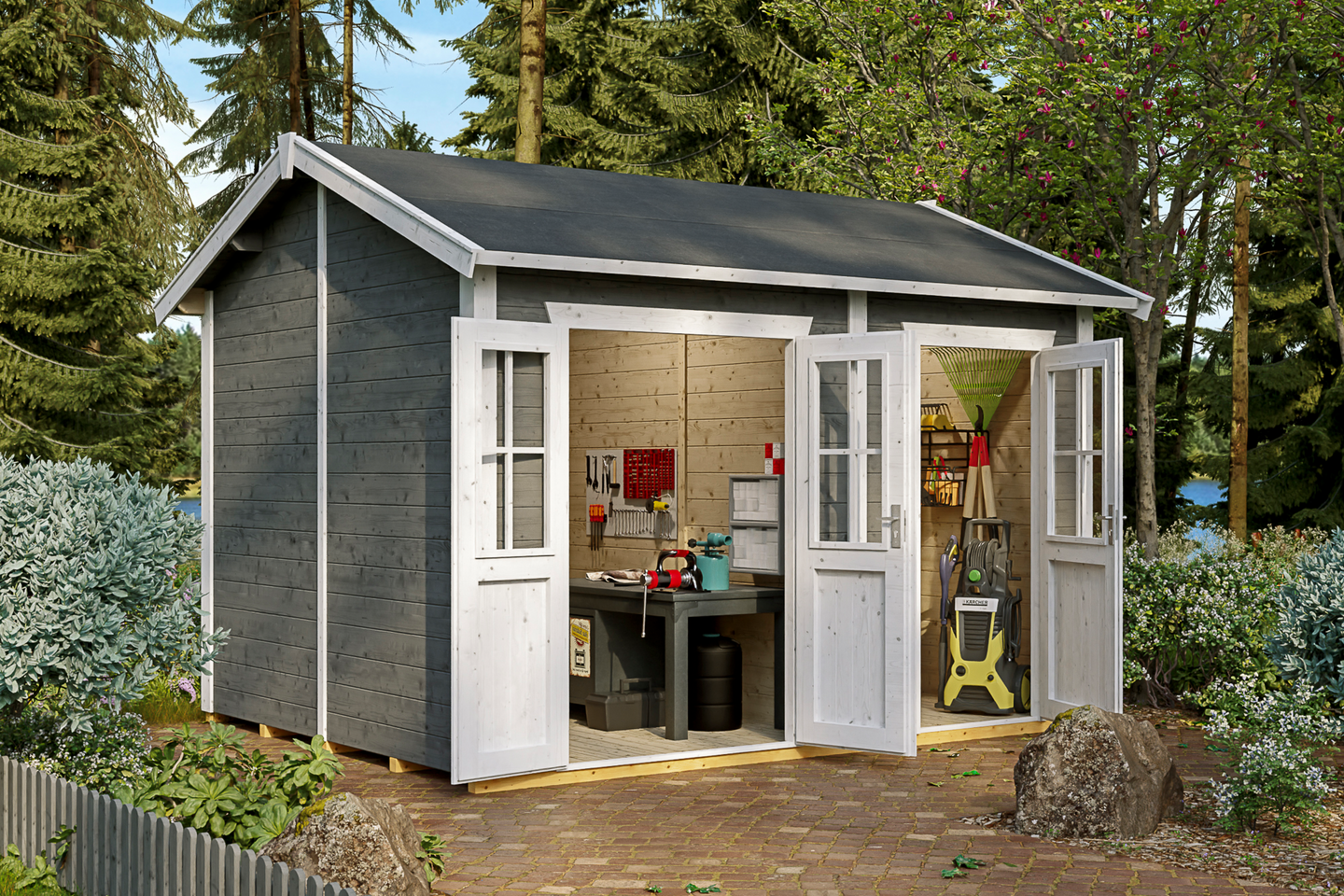 Aittavarasto Cello Ludvika 9,8m2