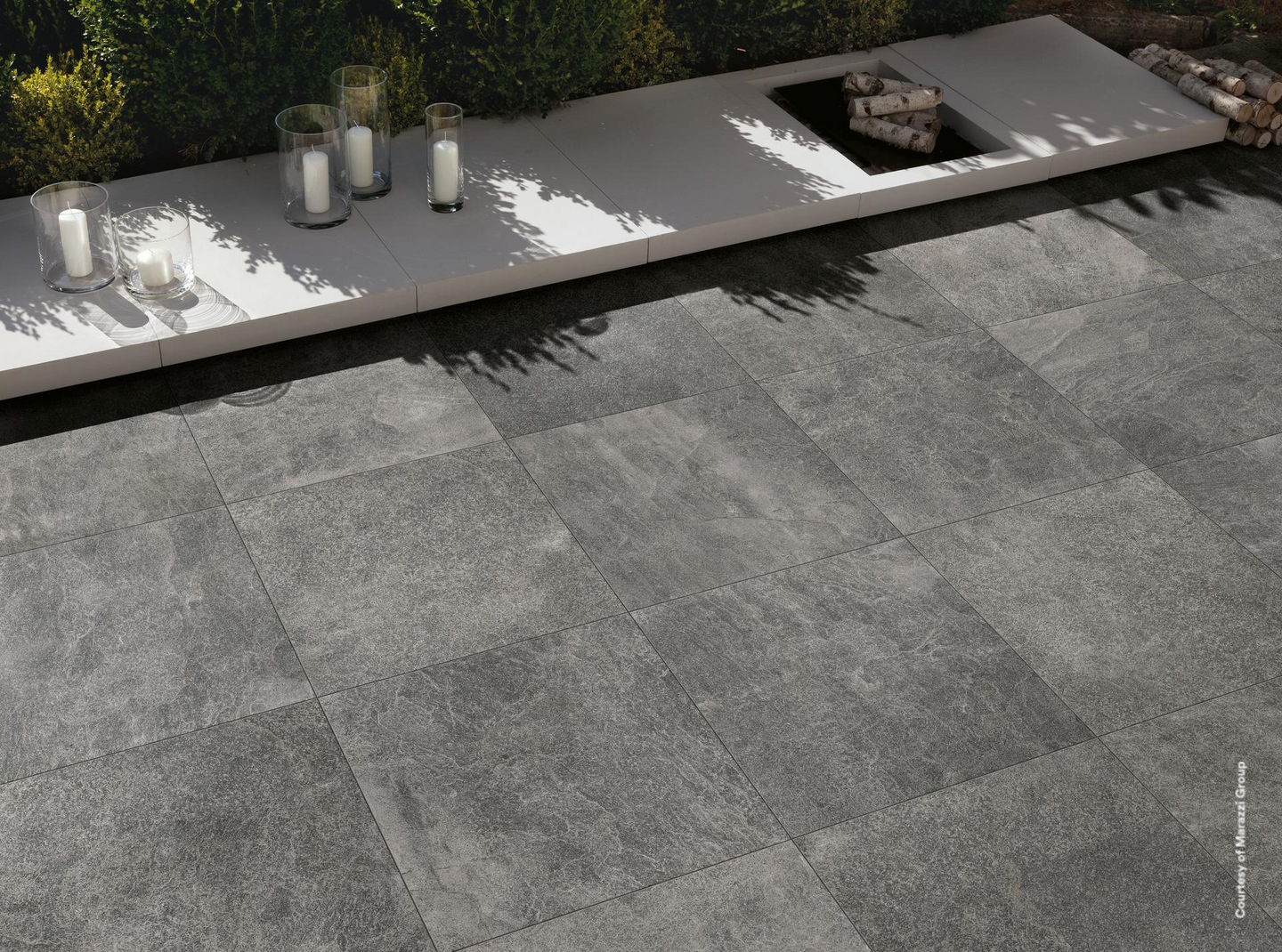 Lattialaatta Rocking 60x60x2 Anthracite RT matta R11B  0,72m²