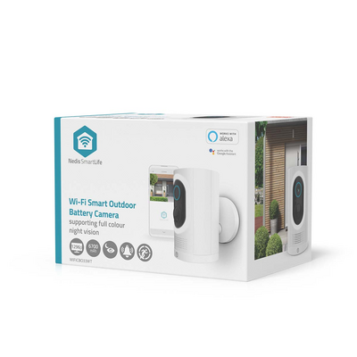 Ulkokamera Nedis SmartLife IP65 Full-HD 3MPixel