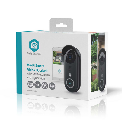 Kameraovikello Nedis SmartLife IP54 Full-HD 2MPixel