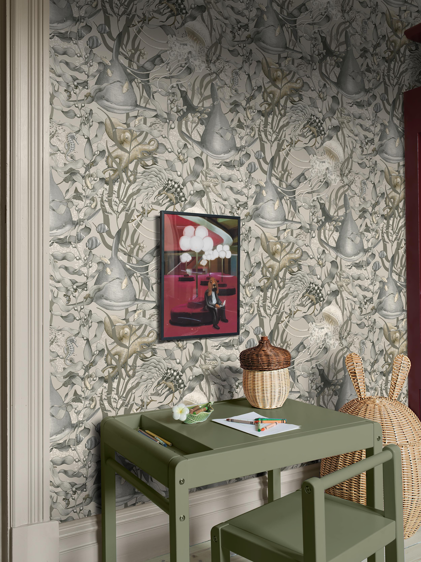 Kuitutapetti Boråstapeter Fairyland 8151 Underwater Magic 10,05m