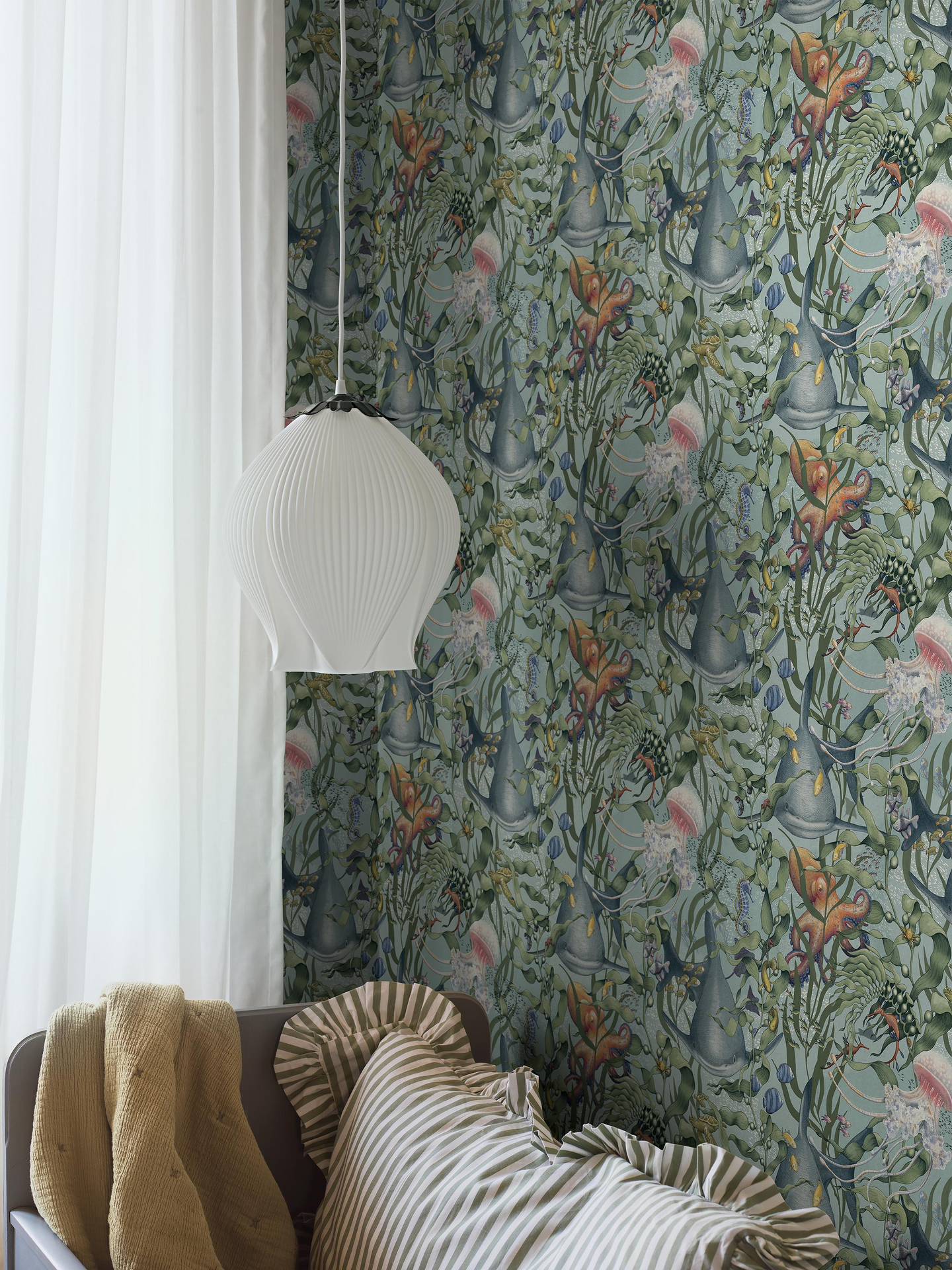 Kuitutapetti Boråstapeter Fairyland 8152 Underwater Magic 10,05m