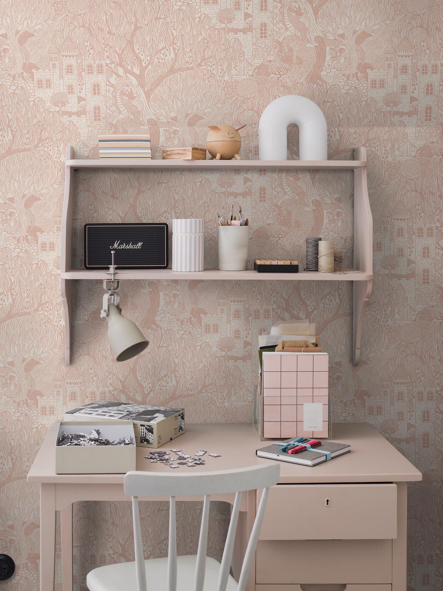 Kuitutapetti Boråstapeter Fairyland 8146 Kingdom of the Willow 10,05m