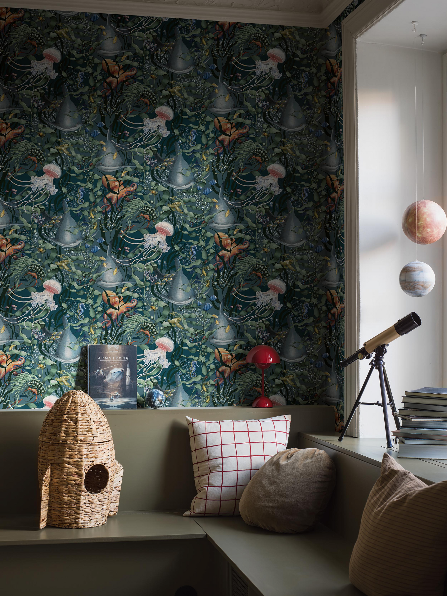 Kuitutapetti Boråstapeter Fairyland 8153 Underwater Magic 10,05m