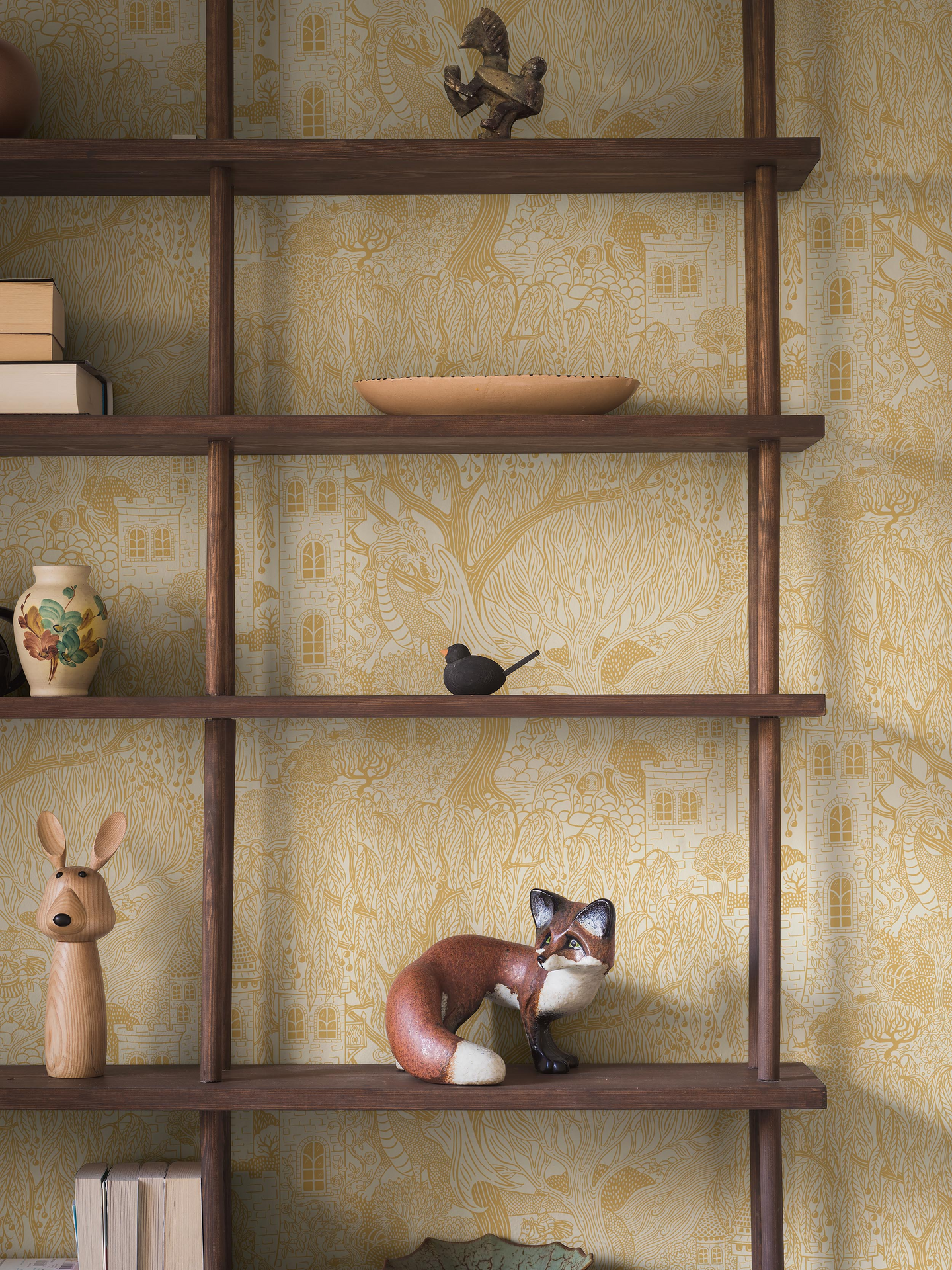 Kuitutapetti Boråstapeter Fairyland 8145 Kingdom of the Willow 10,05m