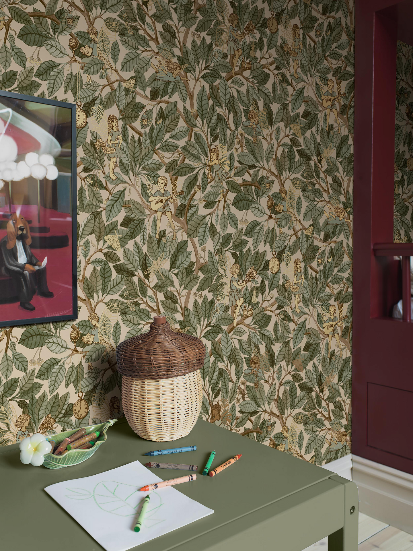 Kuitutapetti Boråstapeter Fairyland 8141 Fairies 10,05m