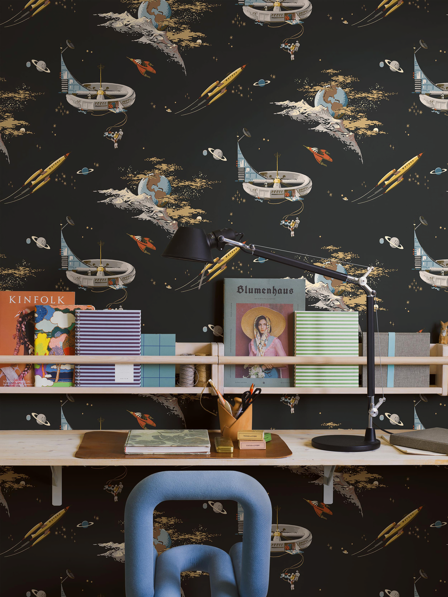 Kuitutapetti Boråstapeter Fairyland 8155 Space Adventure 10,05m