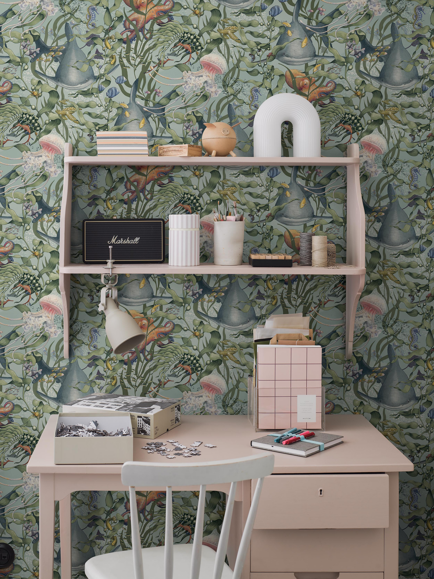 Kuitutapetti Boråstapeter Fairyland 8152 Underwater Magic 10,05m