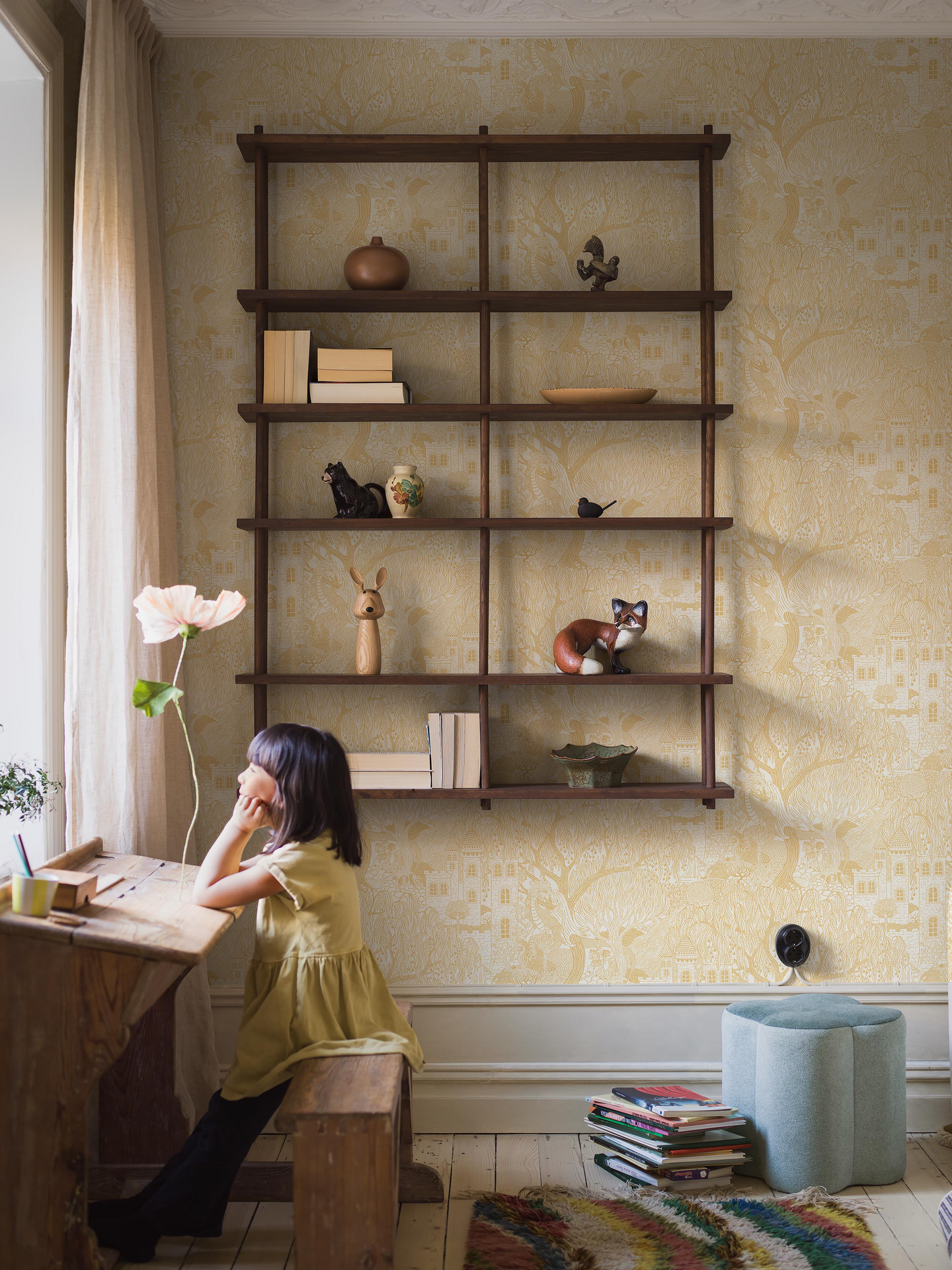 Kuitutapetti Boråstapeter Fairyland 8145 Kingdom of the Willow 10,05m