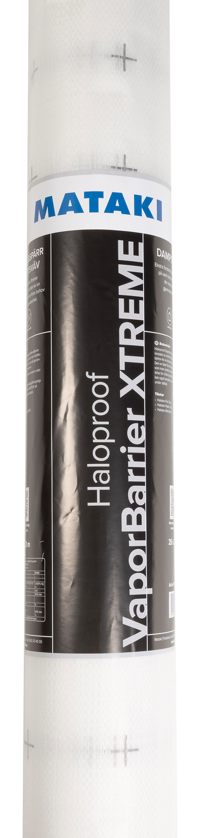 SÄKERHETSVÄV MATAKI 2,8X25M 0,28MM HALOPROF VAPORBARRIER XTREME