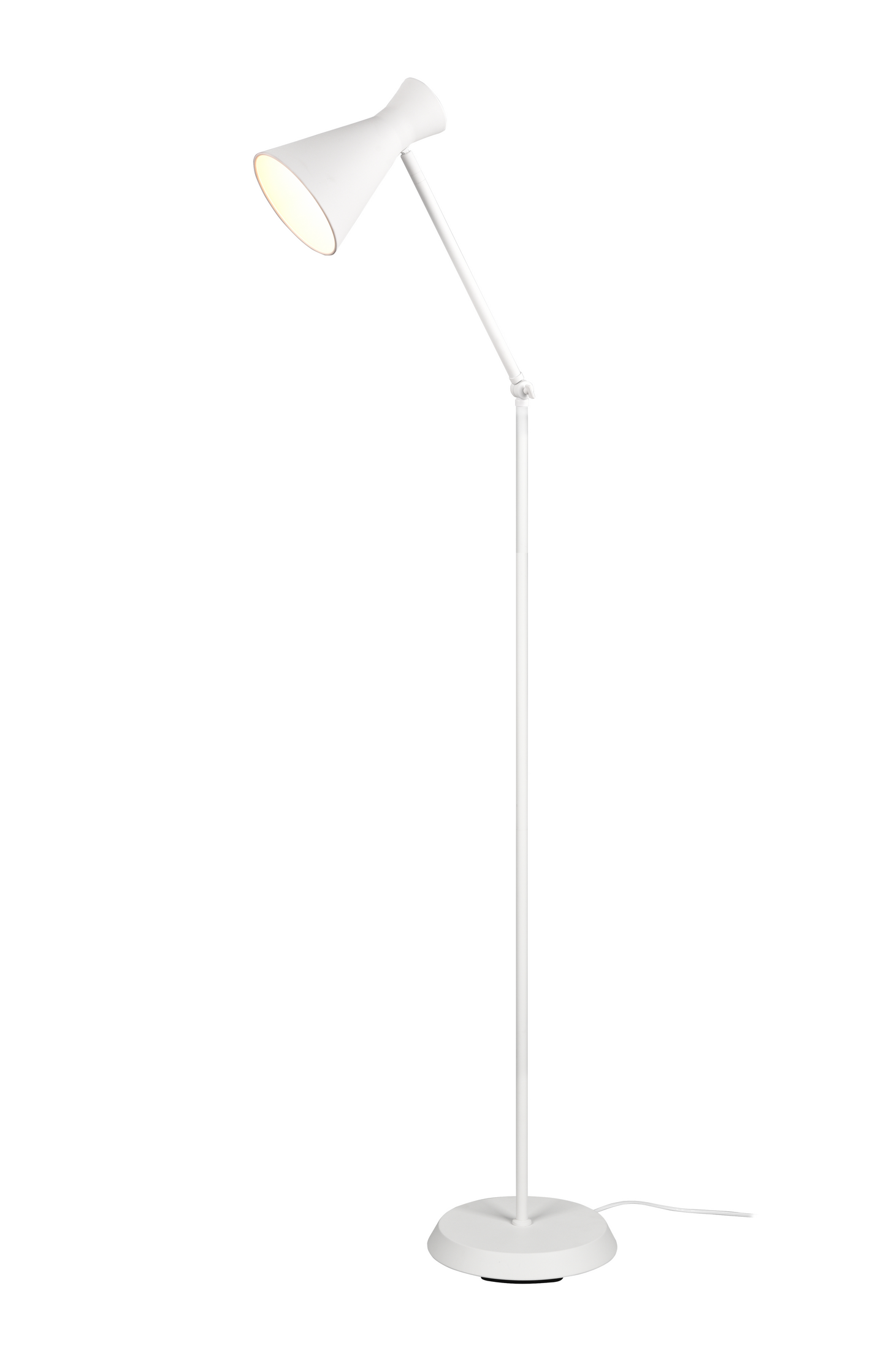 Lattiavalaisin TRIO Enzo E27 150cm mattavalkoinen