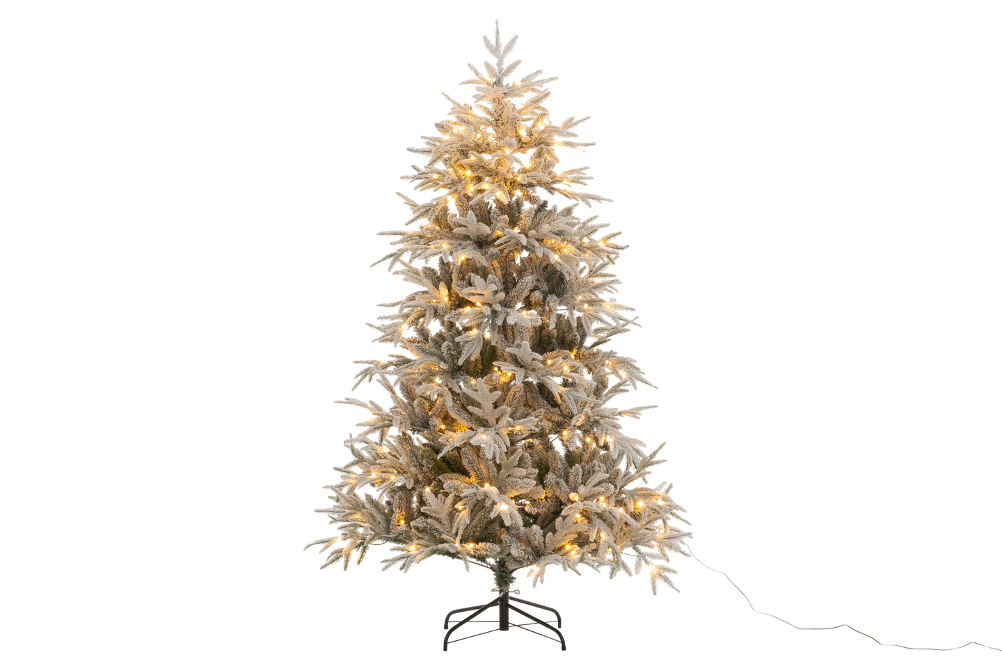 Joulukuusi huurteinen 180cm 300 led IP44