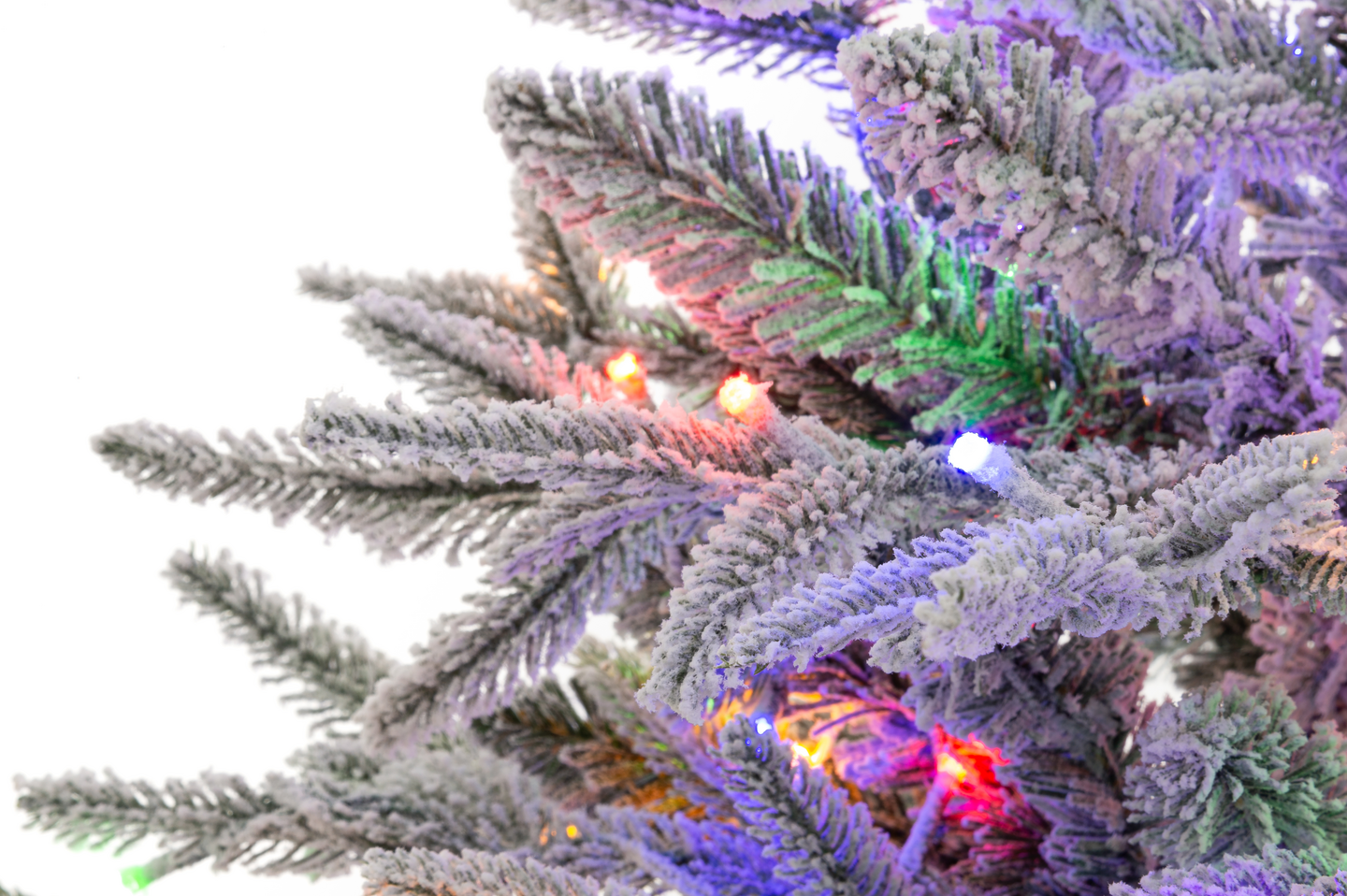 Joulukuusi huurteinen 180cm 300 led IP44