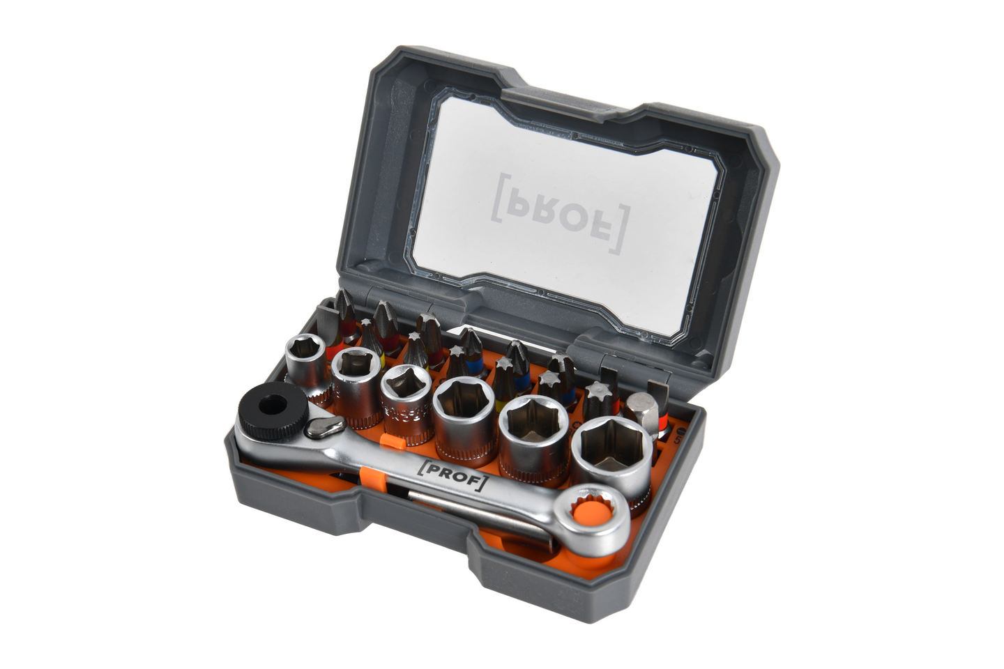 Kärki- ja hylsysarja PROF 24-osainen