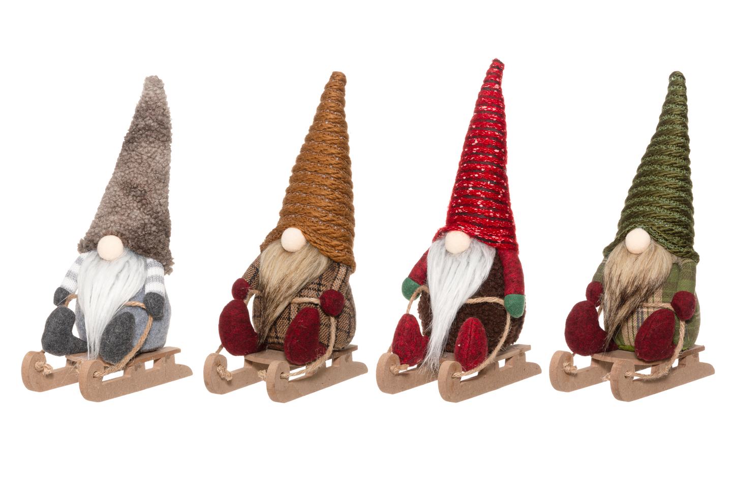 Tonttu raitalakki Winteria 14cm