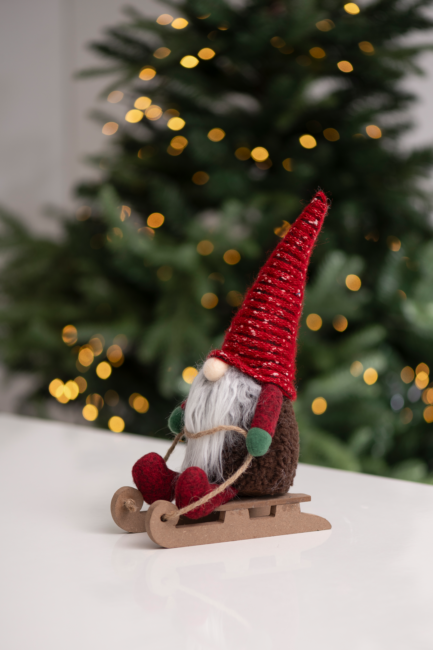 Tonttu raitalakki Winteria 14cm