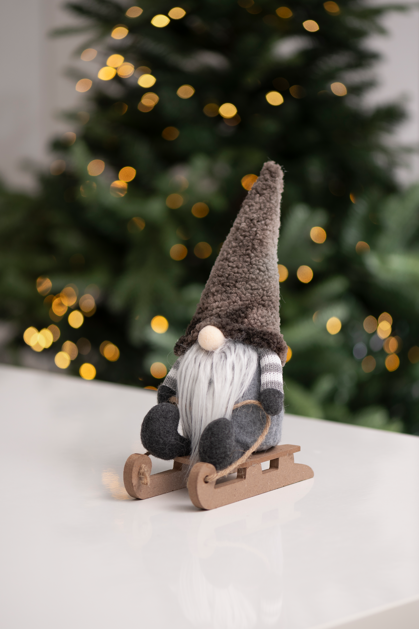 Tonttu raitalakki Winteria 14cm