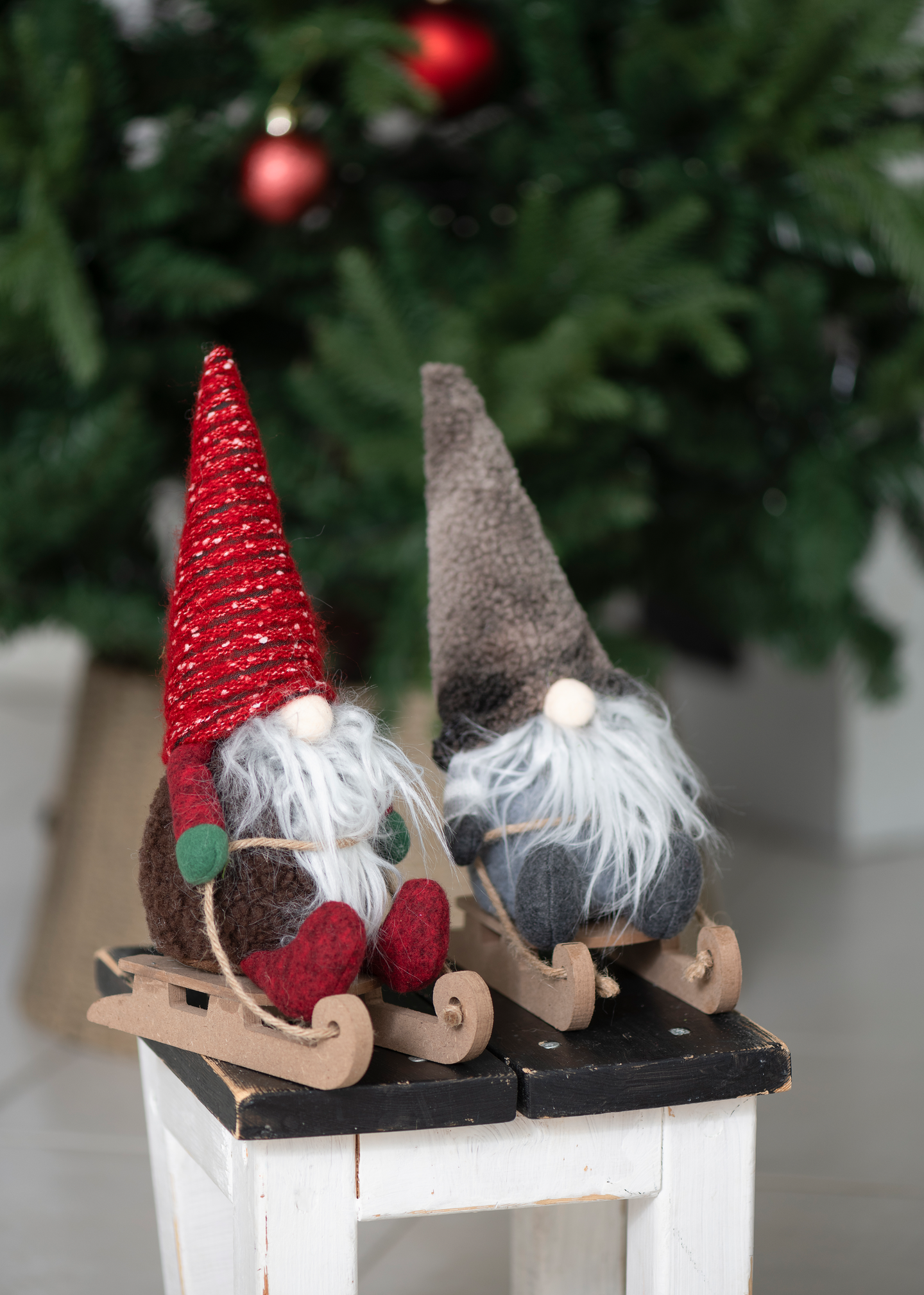 Tonttu raitalakki Winteria 14cm