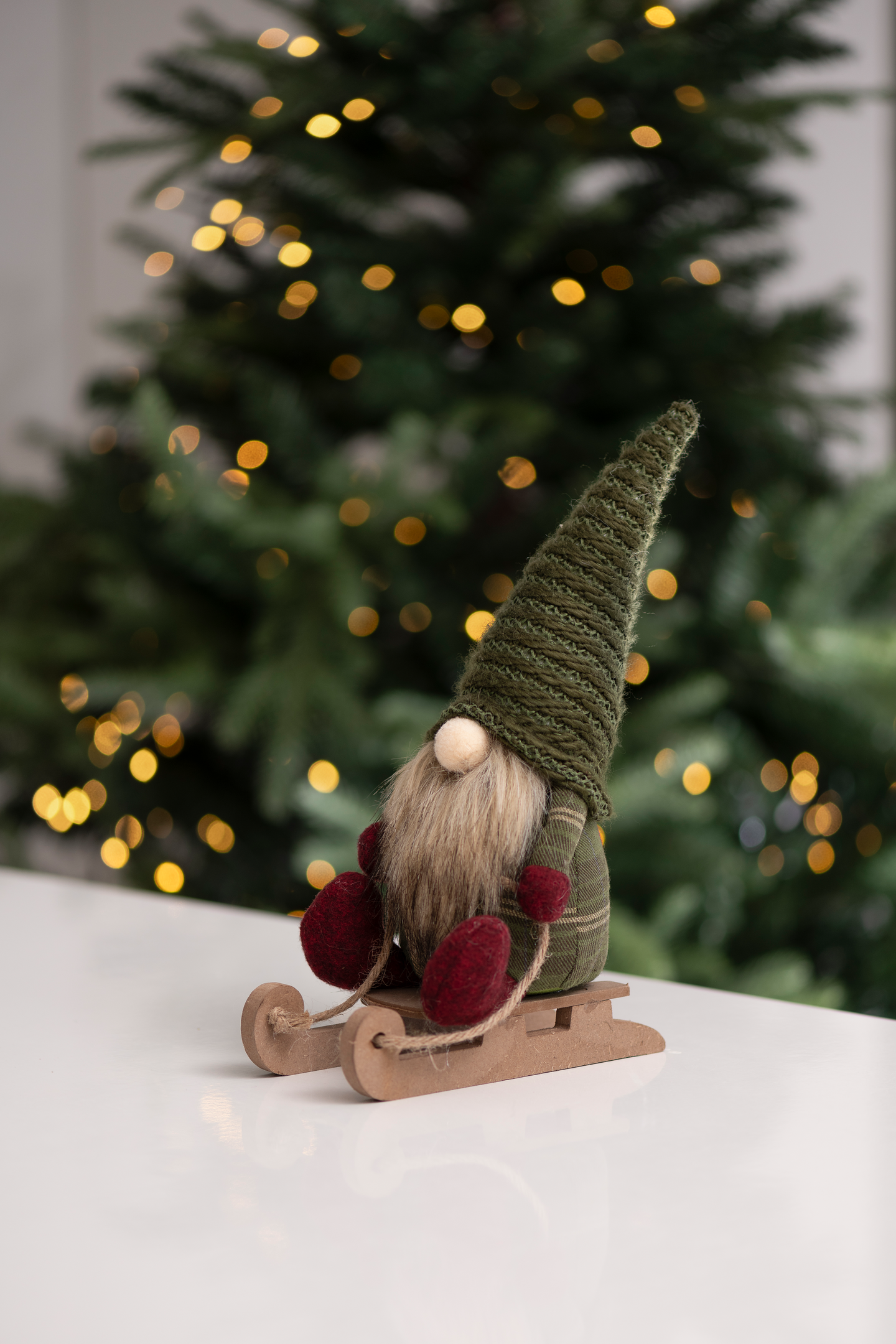 Tonttu raitalakki Winteria 14cm