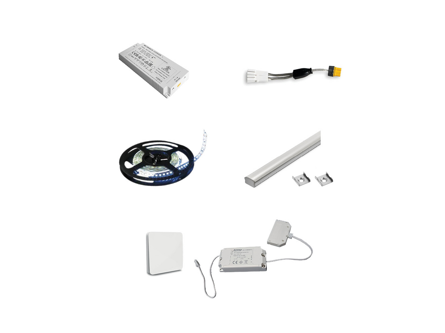 Valoprofiili/-nauha Savo Tudo Sarja 2,5m 4000k Kinetic Alum