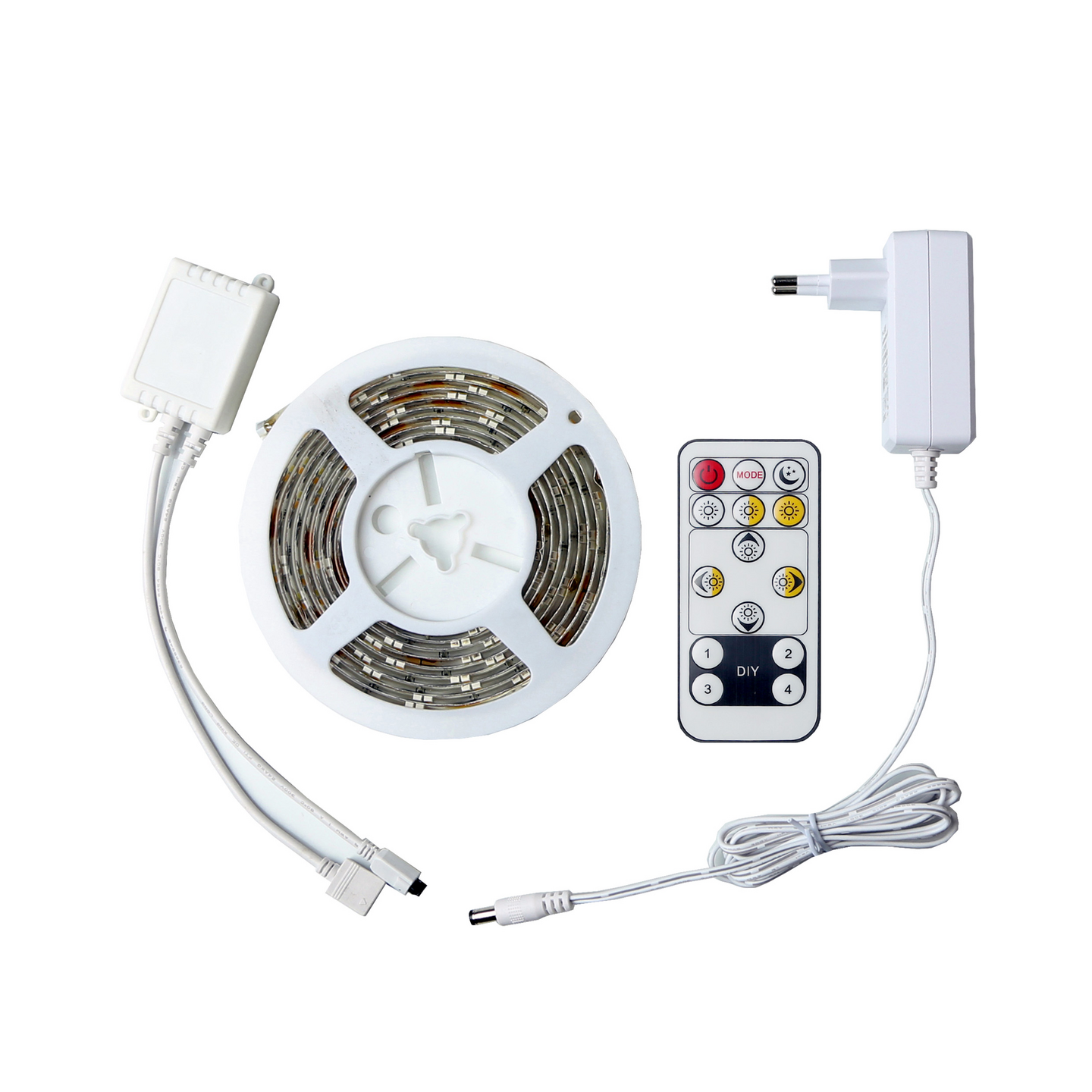 Led-valonauhasarja Led Energie 5 m 1600 lm 24W CCT 2700-6500K kaukosäädin