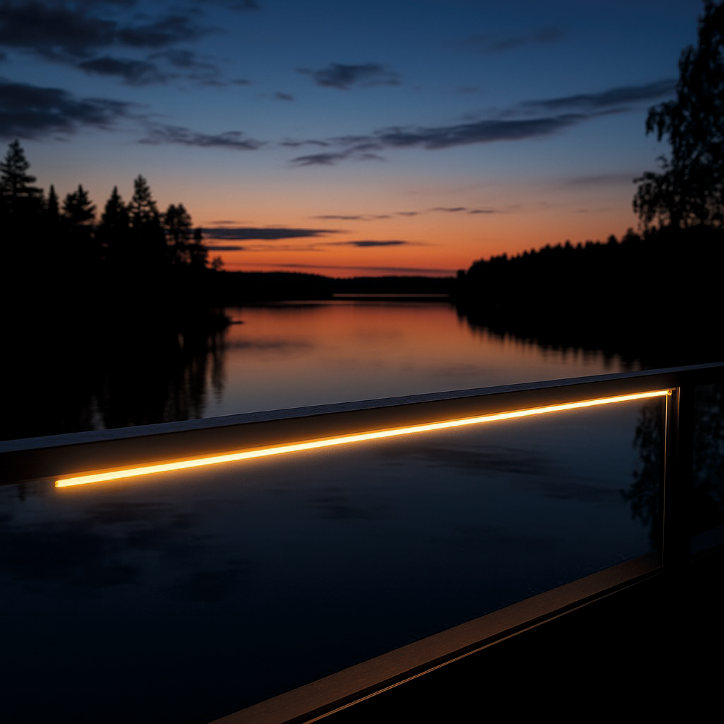 Led-valonauhasetti Led Energie Inari 2,5m ulkotiloihin 3000K IP44/IP65 550lm