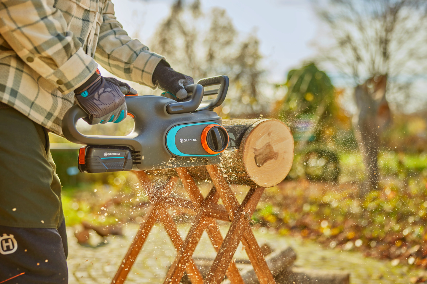 Akkusaha GARDENA PowerSaw 250/18V P4A Set