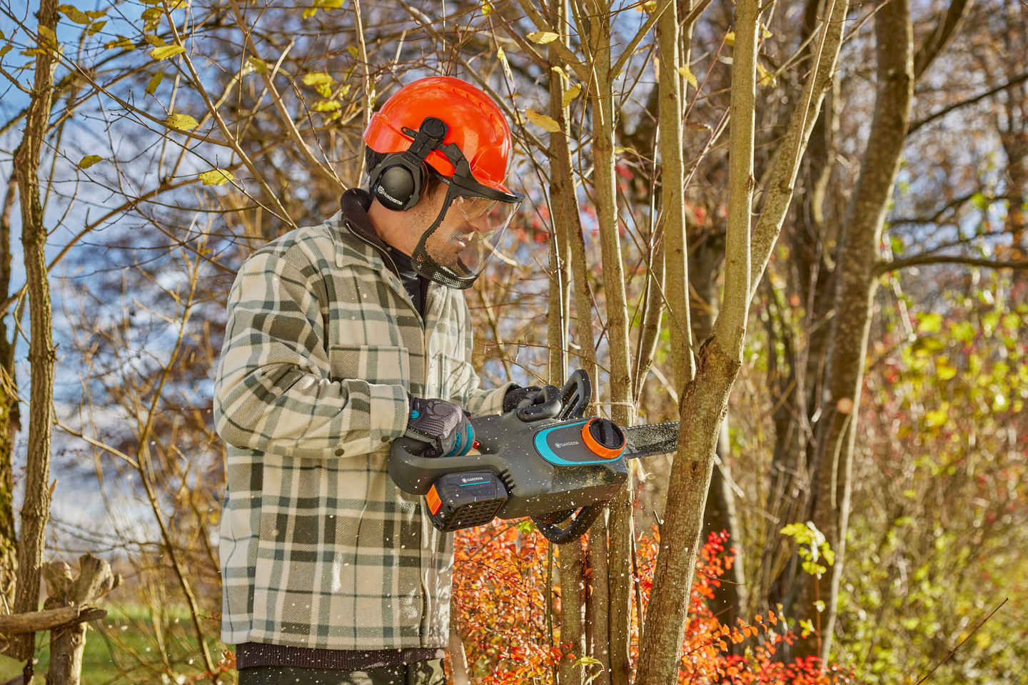 Akkusaha GARDENA PowerSaw 250/18V P4A Set