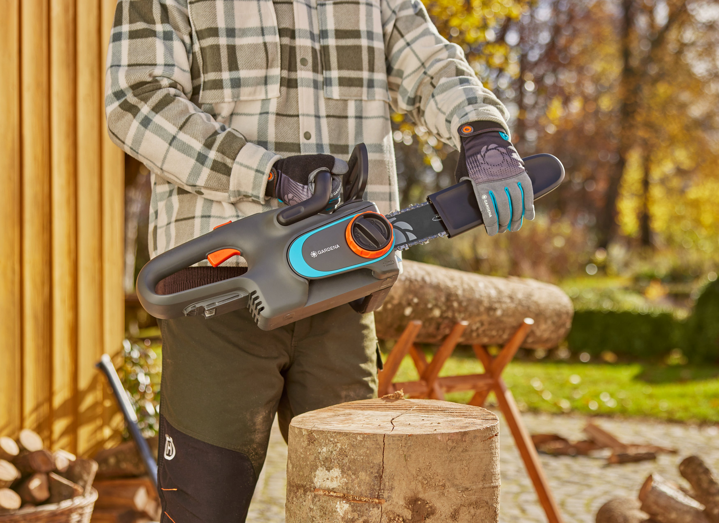 Akkusaha GARDENA PowerSaw 250/18V P4A Solo