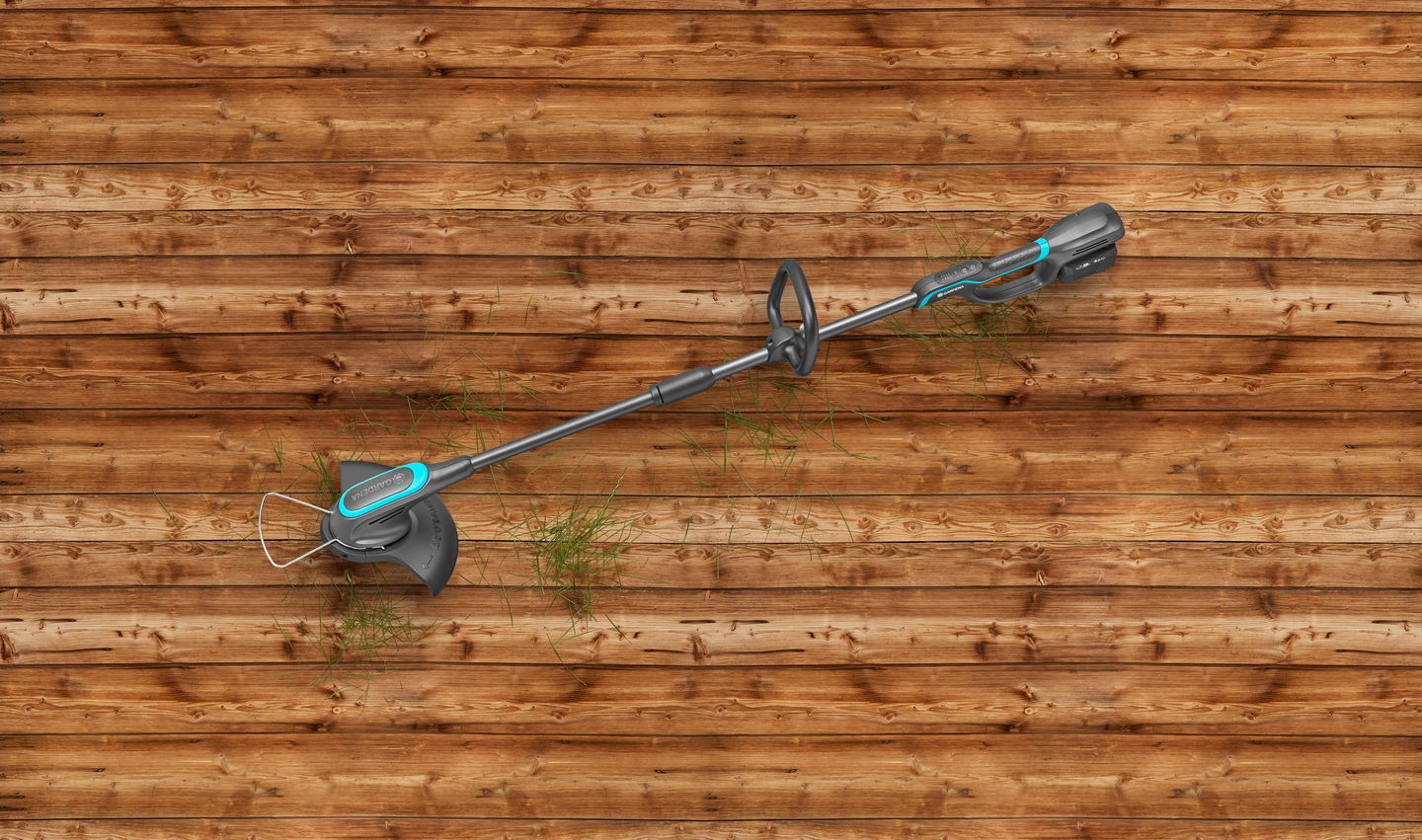 Akkutrimmeri GARDENA PowerTrim 30/18V P4A Set