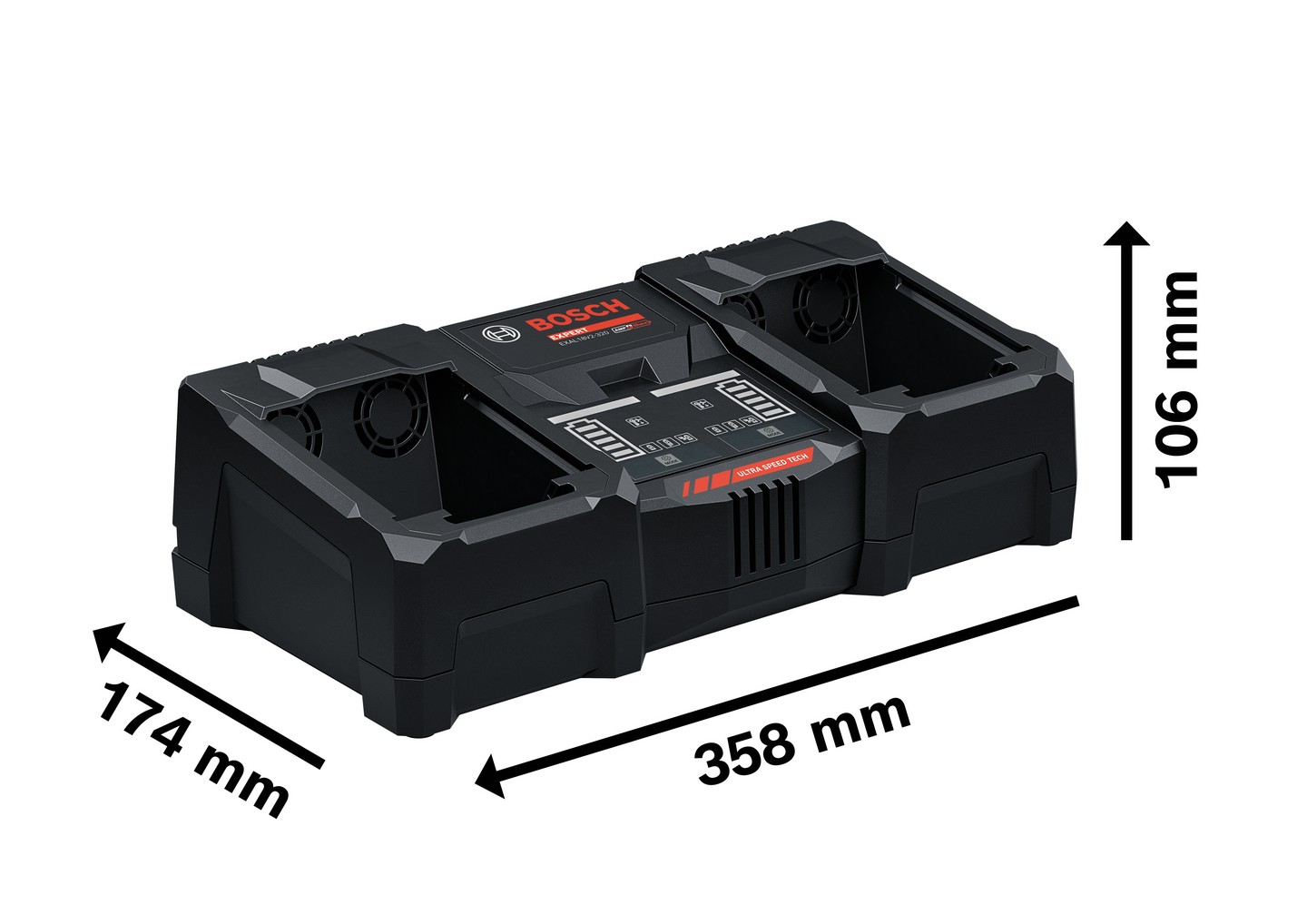 Pikalaturi Bosch EXPERT EXAL18V2-320 L-Boxx