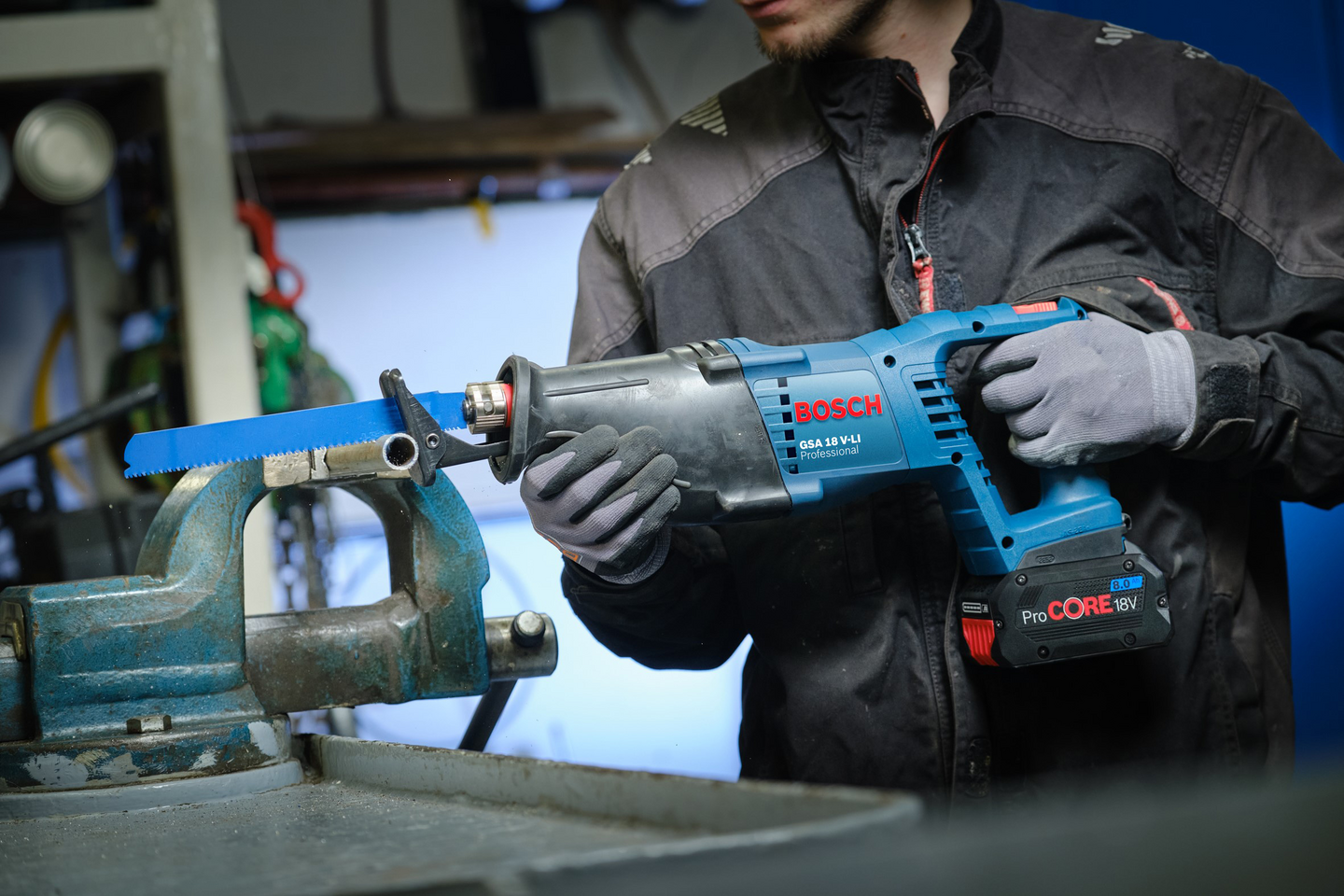 Akkupuukkosaha Bosch GSA 18V-LI Solo