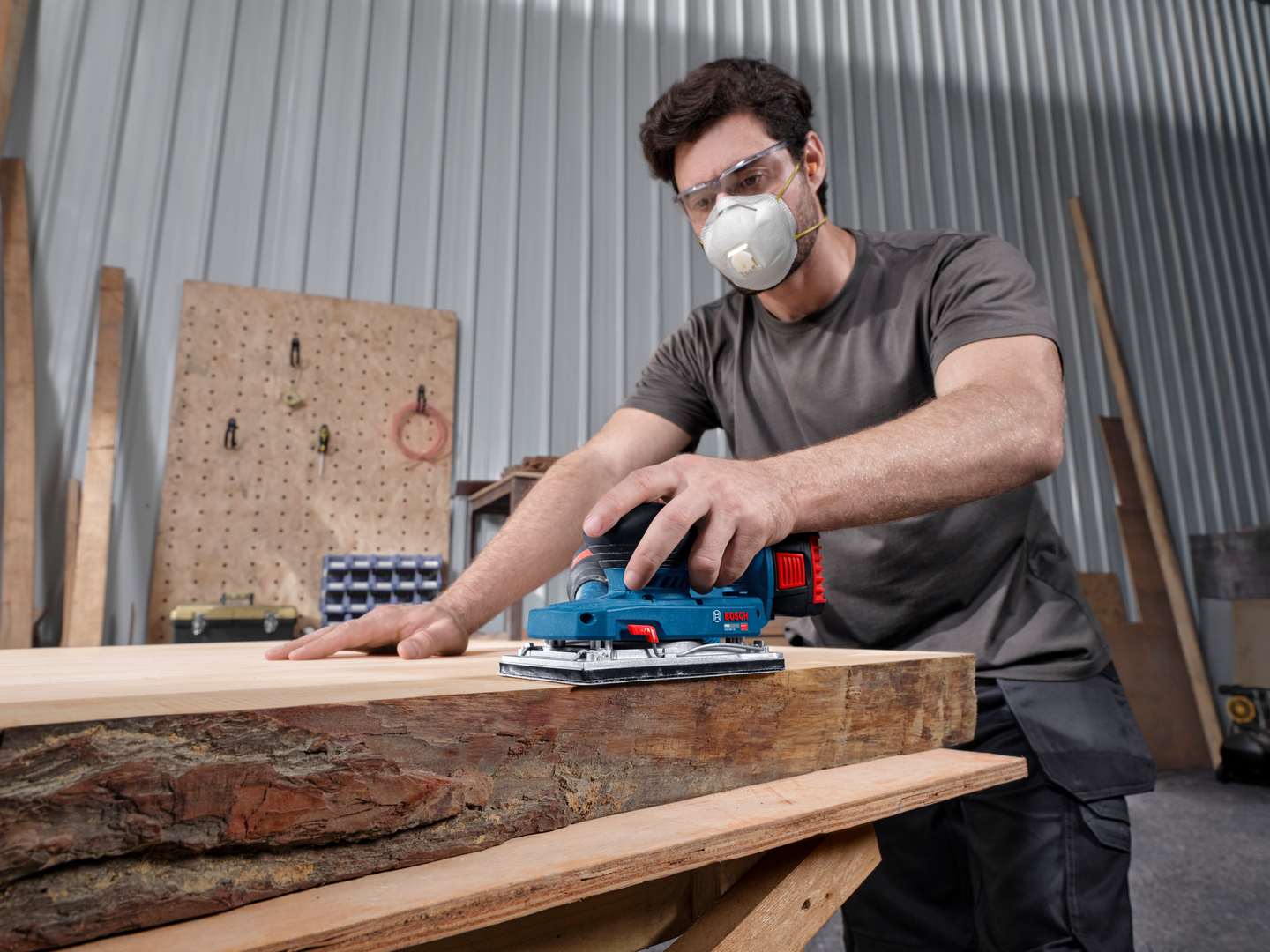 Akkutasohiomakone Bosch GSS18V-18 Solo