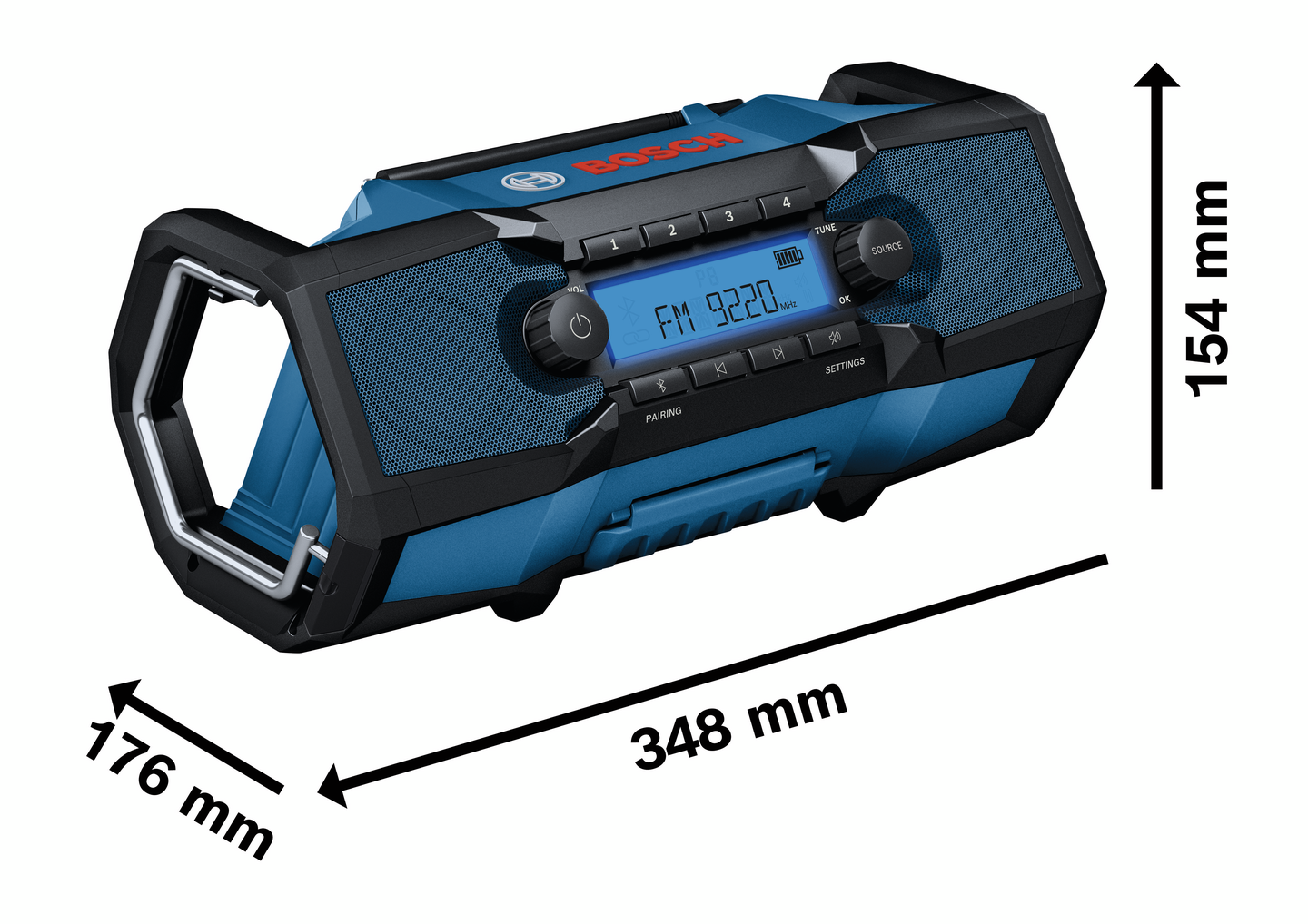 Akkuradio Bosch GPB18V-3C Solo