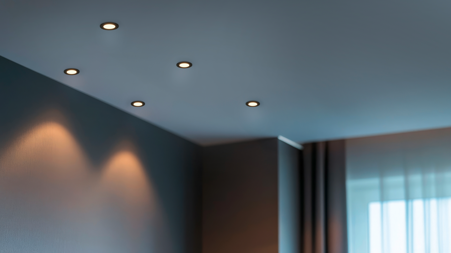 Uppospotti TRIO Himal led 3,5W 450lm musta