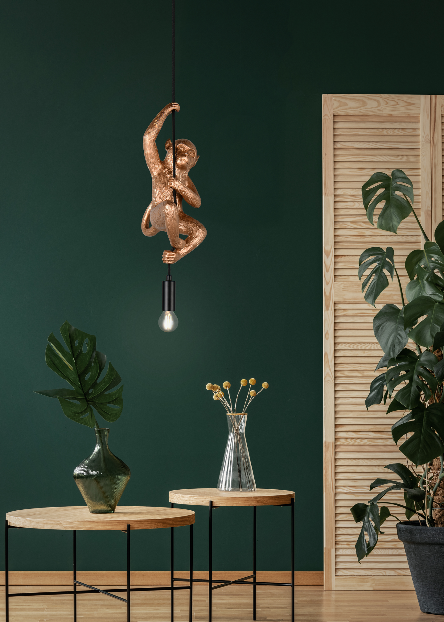 Riippuvalaisin TRIO Fips E14 musta